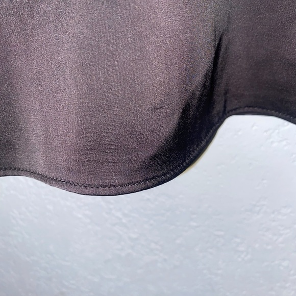 Women's Urban Outfitters Black Satin Lace Camisole - Picture 6 of 10